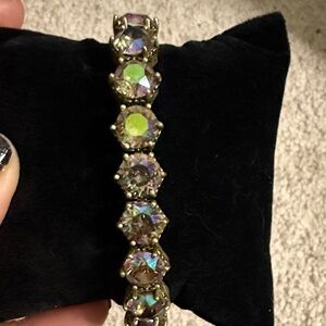 Park Lane Gold Bracelet with Iridescent Stones